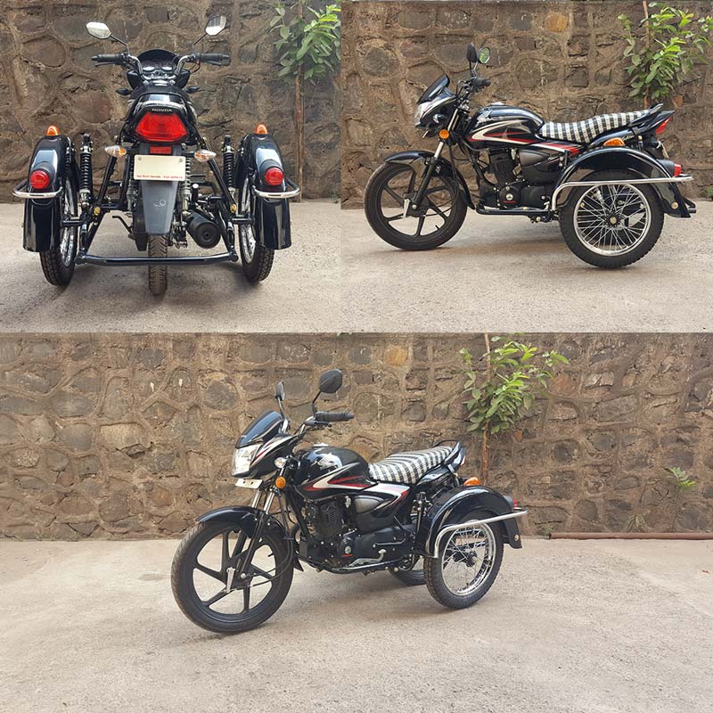 Motorcycle Handicapped Vehicle Image